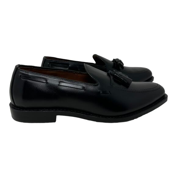 Allen Edmonds Men's Black Grayson Tassel Loafer Shoes size 9 - Picture 15 of 16